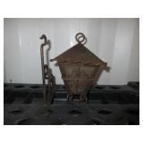 Decorative Metal Lamp with Hook