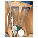 Kitchen Canisters, Measuring Cups, Cooling Racks