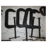 4) C Clamps