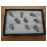 Arrowhead Display Shadowbox