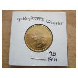 1999 Gold Plated Quarter