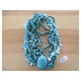 6 Strand Freshwater Pearls 18'