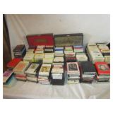 Large Collection of 8-Track Tapes: Elvis, Country,