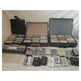 Large Collection of Cassette Tapes