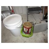 Ladder Scaffold Piece, 5 Gallon Bucket, Fishing-
