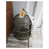 Collector Bird Cage and Book