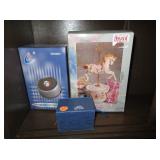 Carousel Musical Horse, Laser Cut Glass Display,