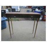 Vintage Wood Hall Table