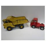 1960s Tonka Dump Truck, Red Truck