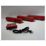Lionel Toy Train Control, 3) Vintage Train Cars