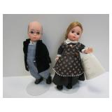 2) Madame Alexander Classics Dolls
