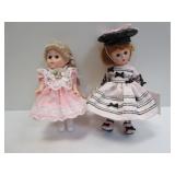 2) Madame Alexander Dolls