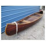 14' Morley Cedar Canoe with 2) Paddles