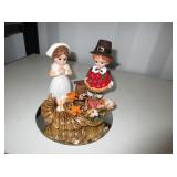 Ceramic Pilgrams and Cornucopia