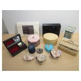 Personal Jewelry Boxes, Jewelry Clutches, Sewing