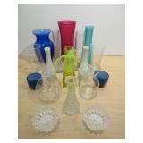 Glass Vases, Cameo Crystal Vase, Ceramic Bear,