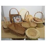 Wicker Flower Baskets, Home Decor