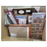 2) Thomas Kinkade Prints, Picture Frames,