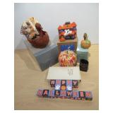 Autumn And Holloween Decor, Seasonal Blocks