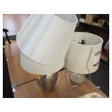 2) Lamps with 3) Shades