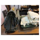 Older Military Carryall with Military Long Johns