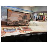 Classic Car Christmas Art, Fisher Body Composition