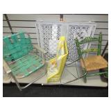 Child Sized Camp Chair, Wooden Chair, Rocking