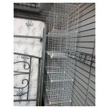 Tall Mesh Organizing Rack,