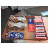 Flying Ace Strap Roller Skates, Streamline Cards