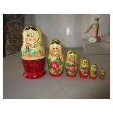 Russian Nesting Dolls Made in USSR