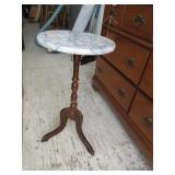 Marble-Top Decor Table