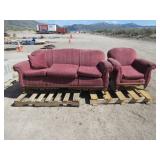 Matching Sofa And Accent Chair