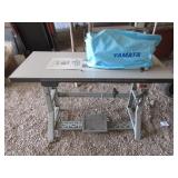 Yamata GC8500 Industrial Sewing Machin On Table