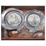 Germanic Metal Plates, Badges, Unique Buttons,