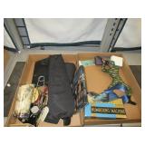 2) Soft Cases, Glass Cup, Measuring Tape, Glasses