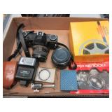 Mamiya NC 1000 Camera, Macro Lense, Flash,