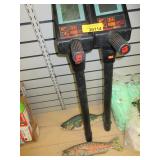 2) BottomLine Sidefinders, 2) Painted Wooden Fish