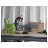 Metal Animal Decor