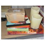 Holiday Post Cards, Candles, Halloween Eyeballs