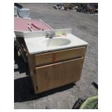 Sink and Cabinet