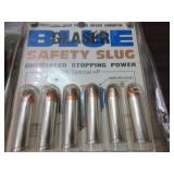 6) Rounds Blue Glaser Safety Slug .38 Spcl