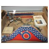 Patriotic Hats, Lamp Wick Holder, Navy Recruiter-