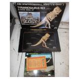 Tyrannosaurus Rex and Pteranodon Model Kits