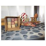 Letter Blocks, Rocking Horse, Decor