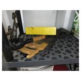 Crow Bar, Shovel, Hand Saw