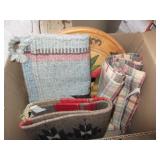 Linens, Chili Wall Clock, Picture Frames