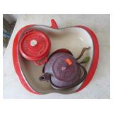 Teapot, La Cocotte Pot, Apple Pot