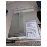 Aluminum Bevelled Recessed Mount Medicine Cabinet