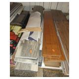 Grey and Brown Vinyl Plank Flooring