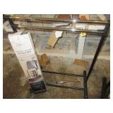 Adjustable Garment 2-Tier Rolling Rack